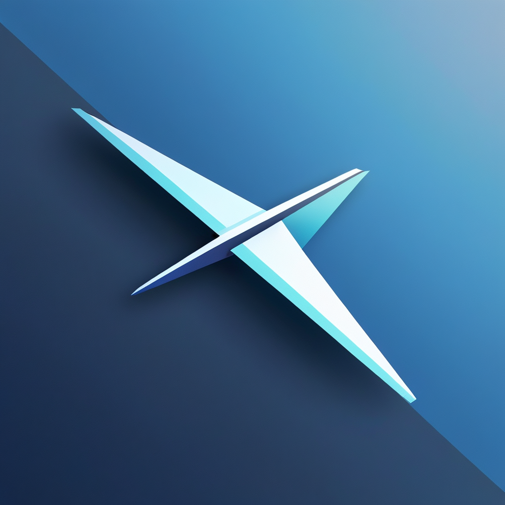 纸飞机中文版logo